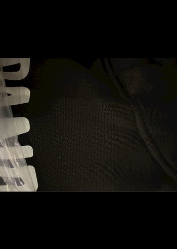 Diğer Kapüşonlu Siyah Erkek Sweatshirt