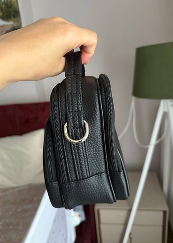 Pierre Cardin Pierre Cardin Siyah Deri Fermuarlı Erkek Çanta