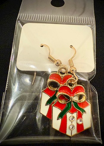 Yılbaşı Hediyesi Renkli Mini Parti Küpeleri - Görsel 3