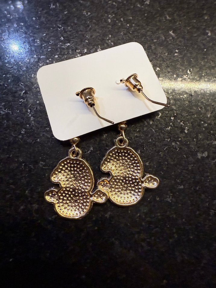 Yılbaşı Kardan Adam Küpeler - Görsel 2