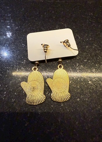 Kış Temalı Eldiven Küpeler - Görsel 2