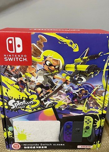 Nintendo Switch OLED Splatoon Edition