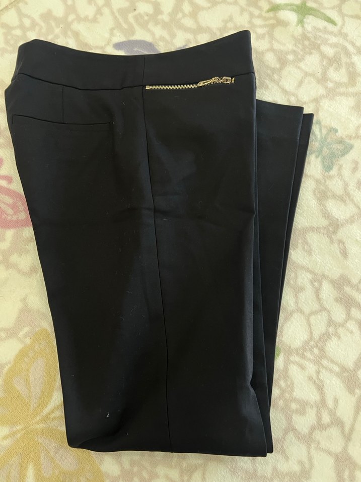 Siyah Kadın Ofis Kumaş Pantolon - Görsel 2