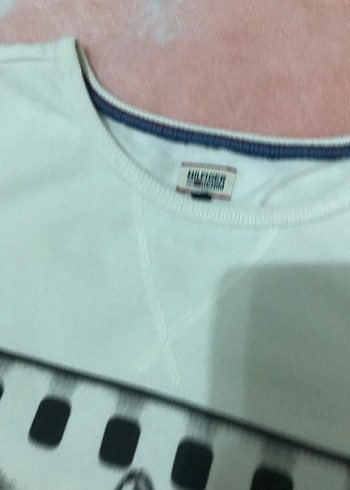Diğer Kadın Beyaz Pamuklu Salaş Sweatshirt