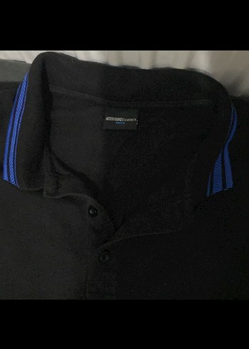 m Beden siyah Renk Erkek Siyah Polo Yaka Tişört