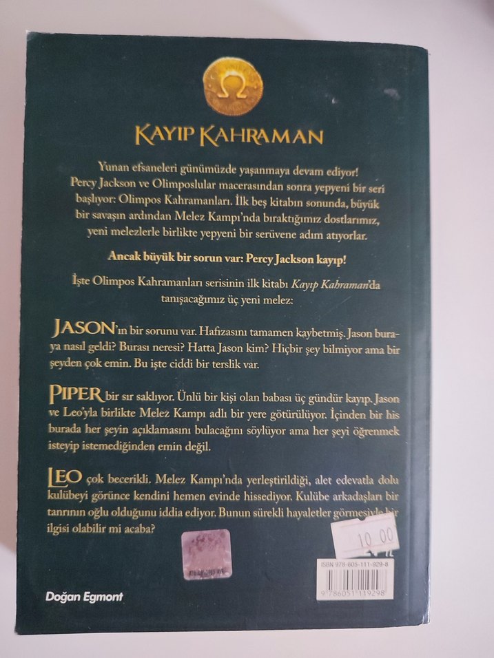 Olimpos Kahramanları: Kayıp Kahraman - Rick Riordan - Görsel 2