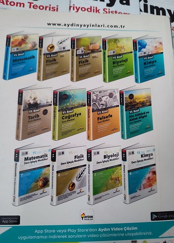 11.sınıf AYT Kimya Ders İşleyiş Modülleri - Görsel 2