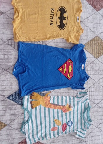 Renkli Baskılı Bebek Erkek Tulum