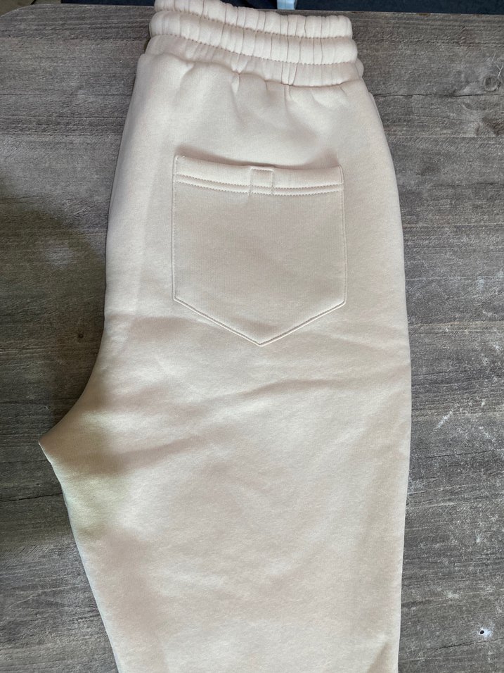 Bej Rahat Kesim Sweatpant - Görsel 2