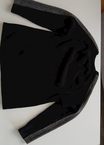 m Beden Siyah Polar Sweatshirt