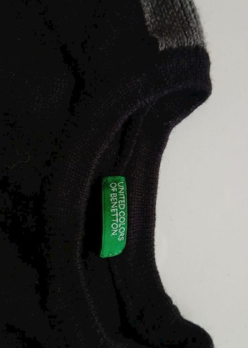 Benetton Siyah Polar Sweatshirt