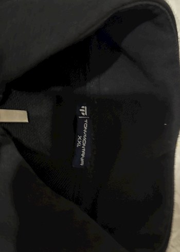 xxl Beden Fermuarlı Siyah Erkek Sweatshirt