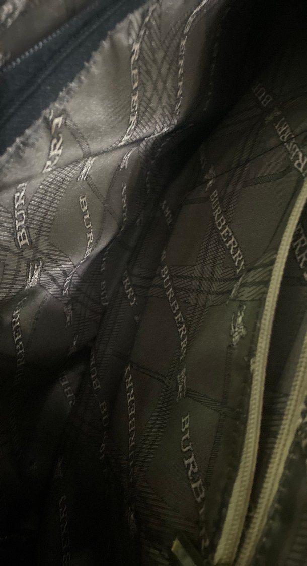 Burbery desenli kadın çanta - Görsel 4
