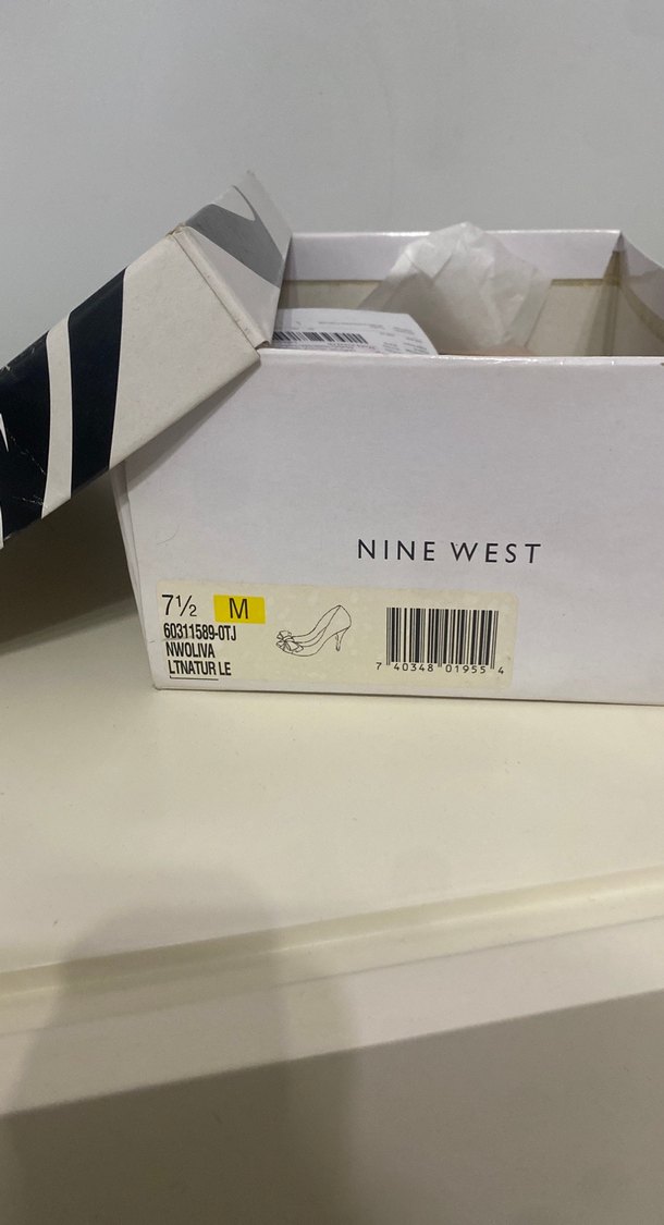 Bej Deri Stiletto Topuklu Kadın Ayakkabı - Görsel 2