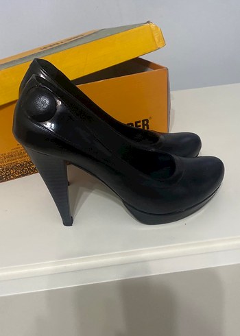 Greyder siyah topuklu ayakkabı - Görsel 2