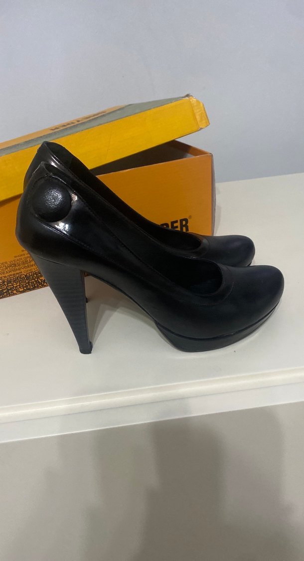Greyder siyah topuklu ayakkabı - Görsel 2