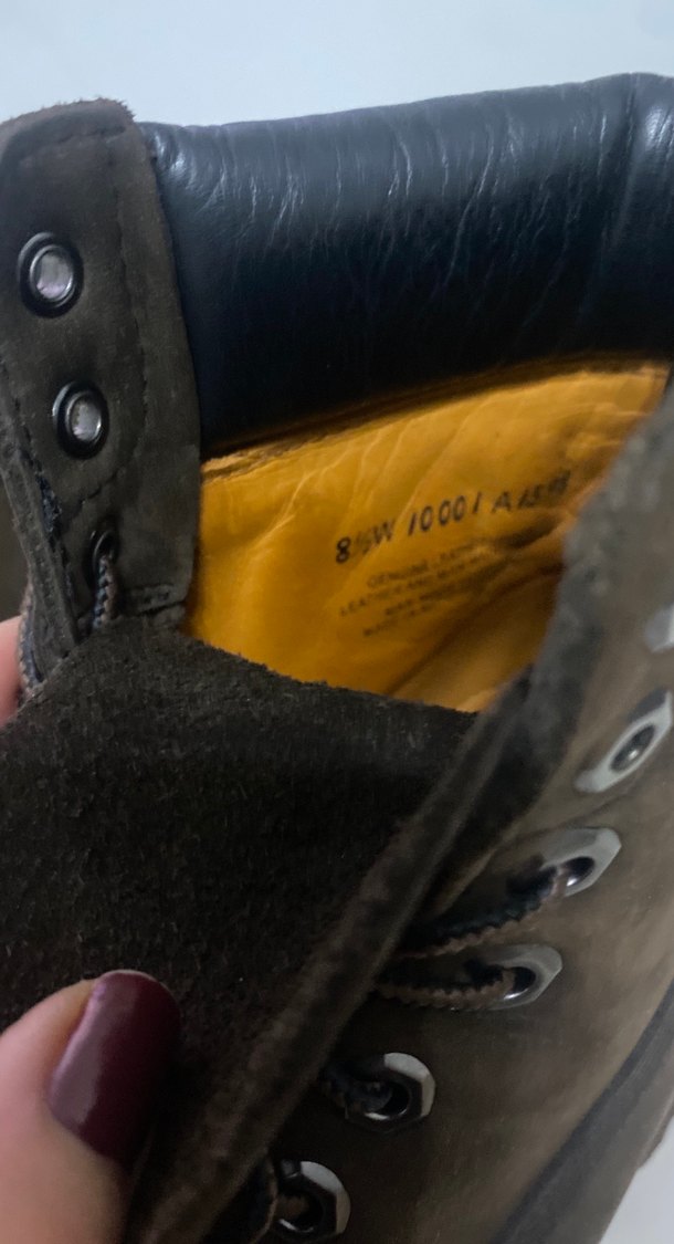 Kahverengi Süet Erkek Günlük Bot sadece 2 kez giyildi - Görsel 3