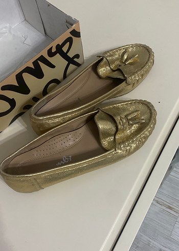 Kadın Altın Rengi babet - Görsel 2