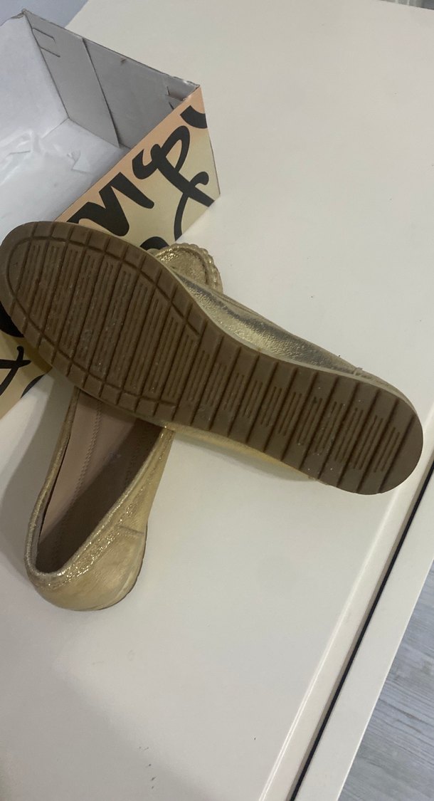 Kadın Altın Rengi babet - Görsel 3