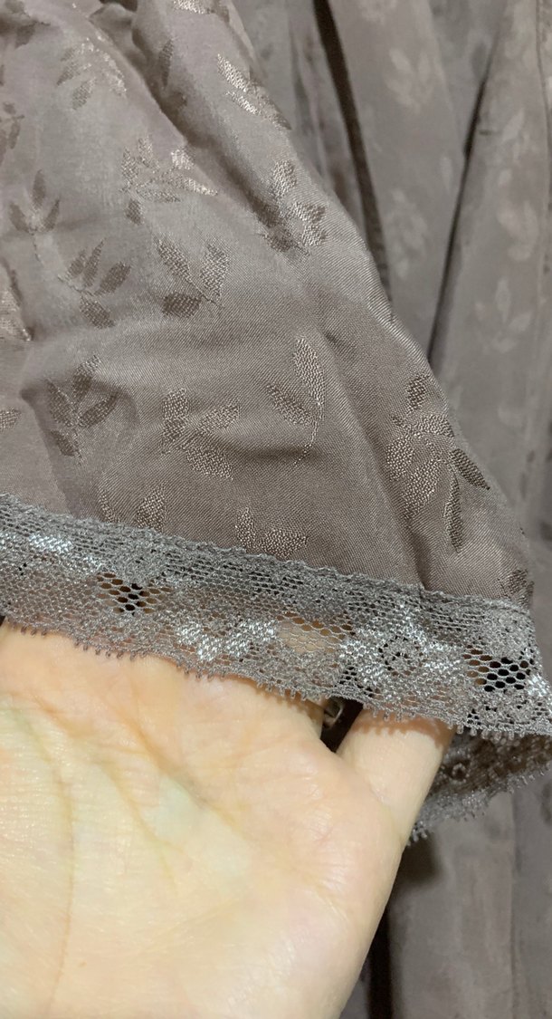 Ahşap Bağlamalı Uzun Kadın sabahlık - Görsel 4