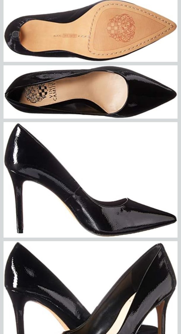 Siyah Rugan Stiletto - Görsel 2