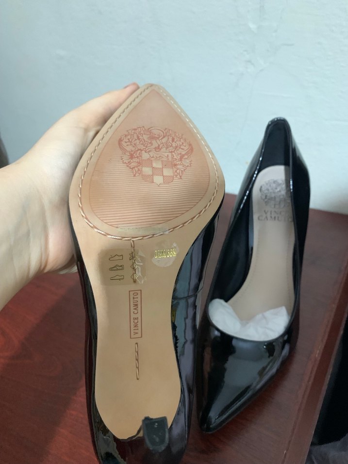 Siyah Rugan Stiletto - Görsel 5