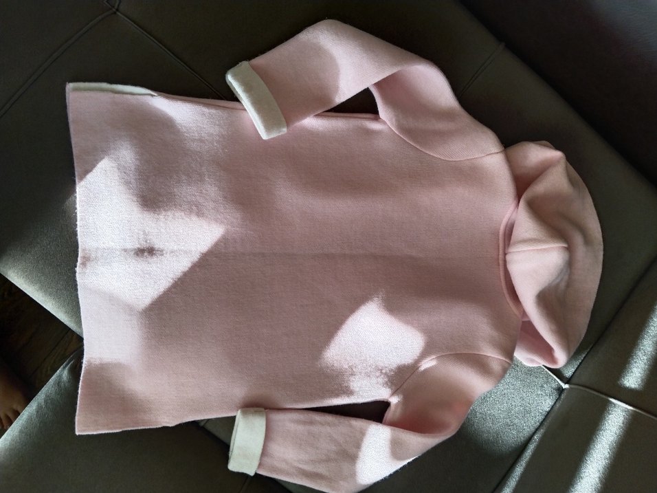 Uspa Düğmeli Pembe Midi hırka 5 6 yaş - Görsel 5