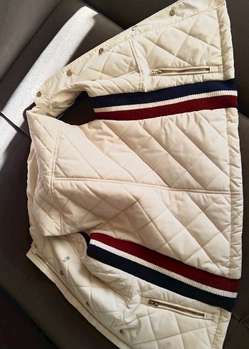 uspa krem kapitone yelek 6 7 yas - Görsel 7