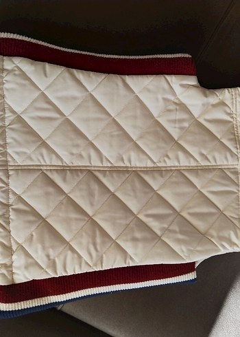 uspa krem kapitone yelek 6 7 yas - Görsel 3