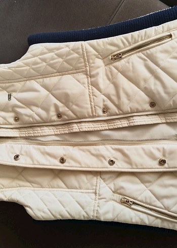 uspa krem kapitone yelek 6 7 yas - Görsel 2