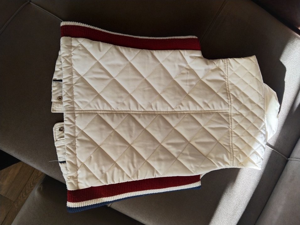 uspa krem kapitone yelek 6 7 yas - Görsel 3