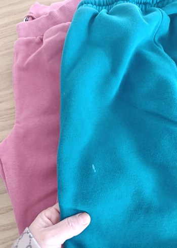 Pembe çocuk Rahat Kesim Eşofman Altı 2 li satış - Görsel 2