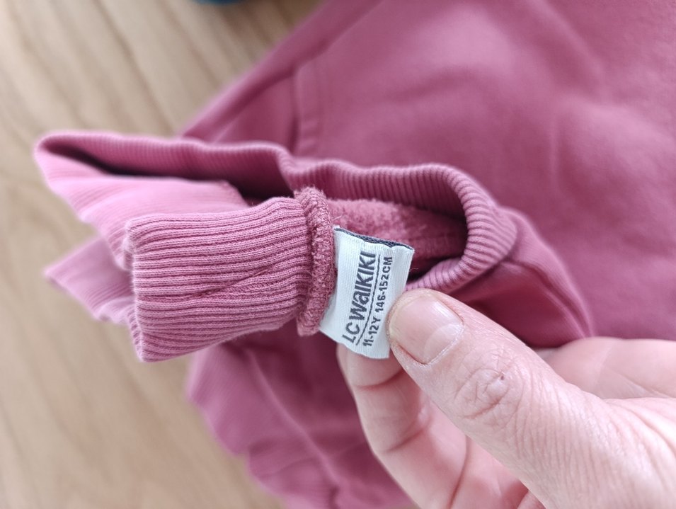 Pembe çocuk Rahat Kesim Eşofman Altı 2 li satış - Görsel 3