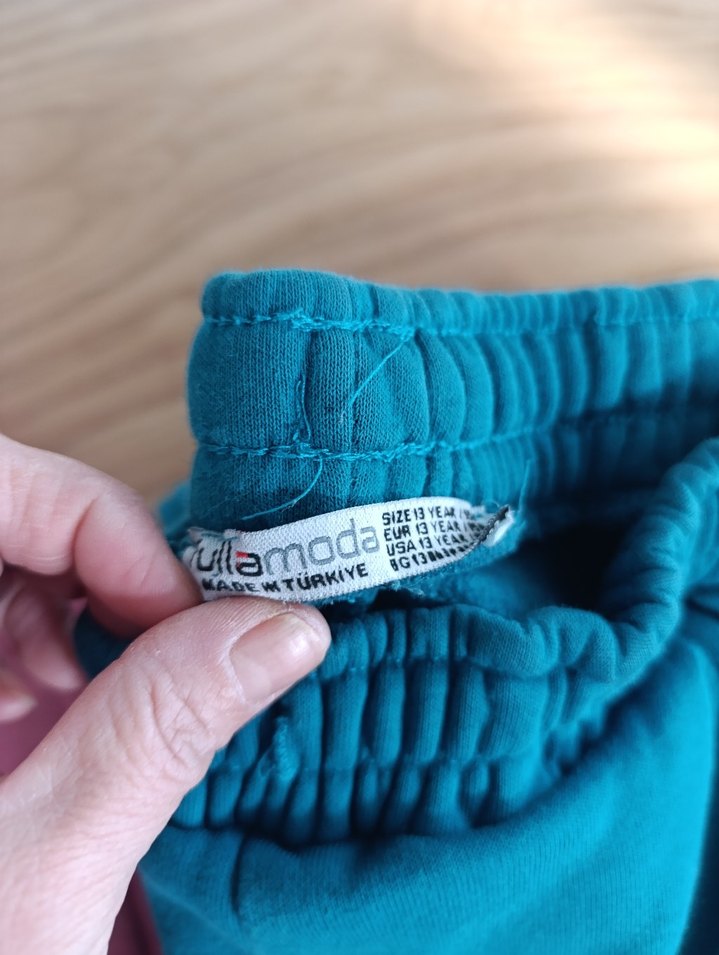 Pembe çocuk Rahat Kesim Eşofman Altı 2 li satış - Görsel 4