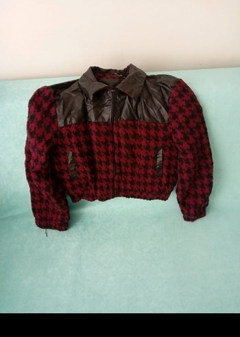 Trendyol & Milla Bordo Düğmeli Kadın Streetwear Ceket