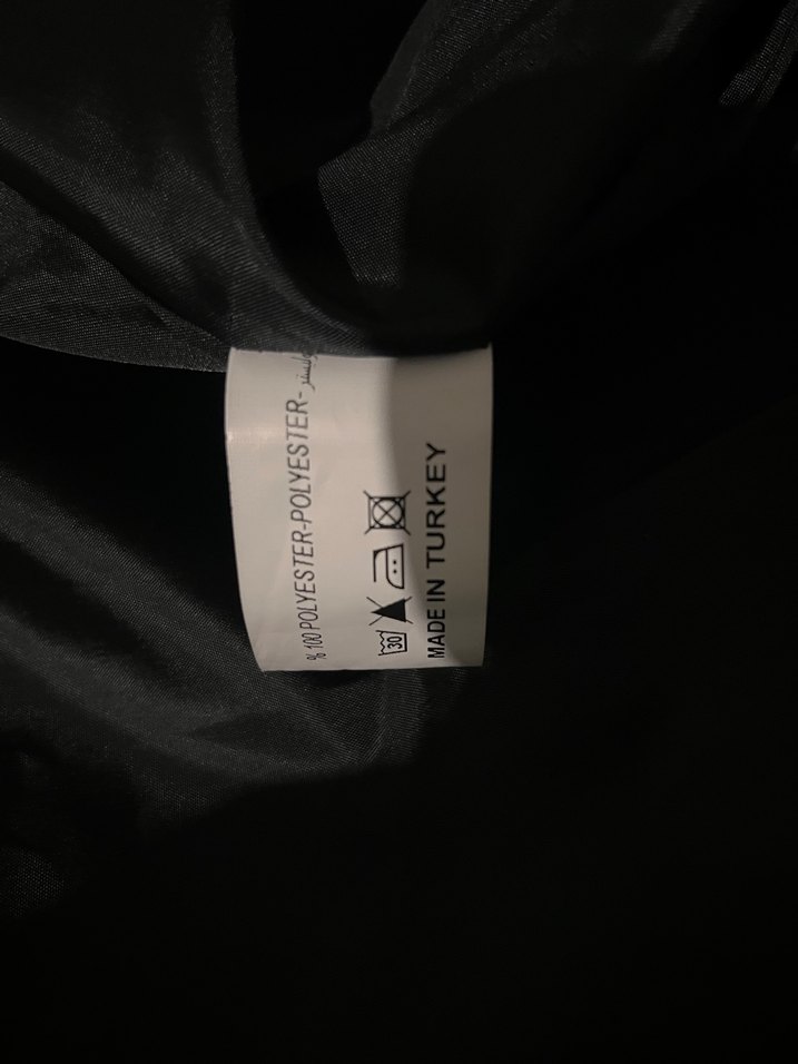 Siyah Beyaz Zebra Desenli kısa Kürk - Görsel 5