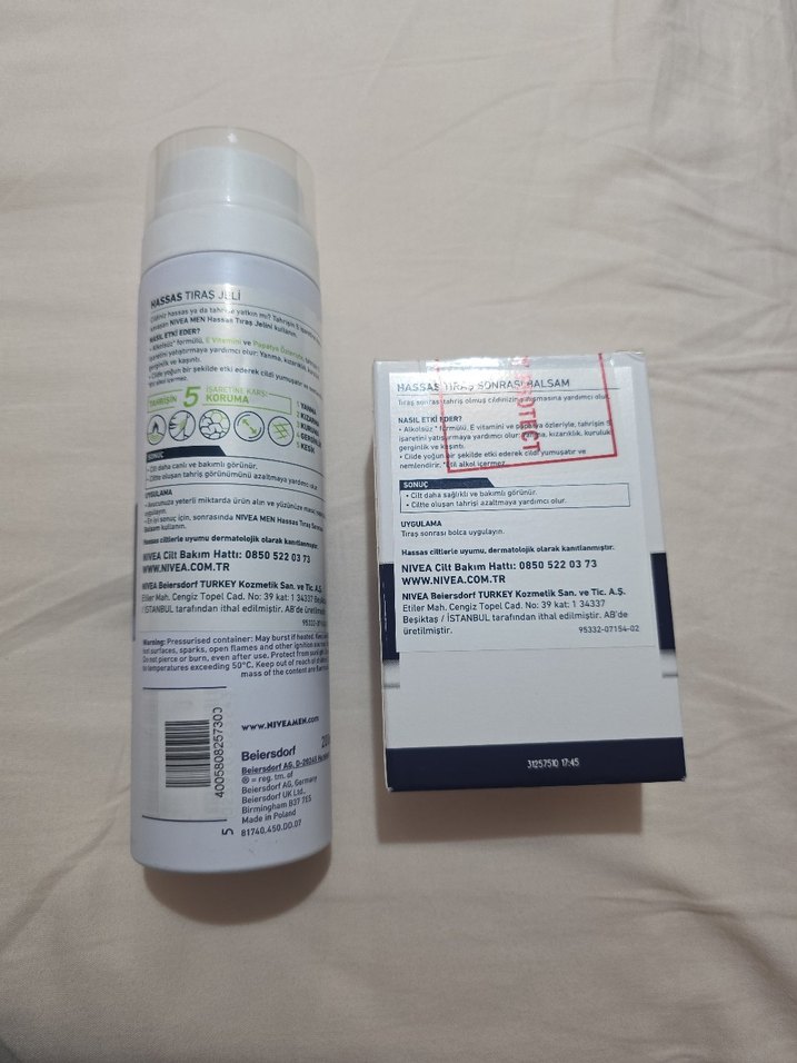 Nivea Men Hassas Tıraş Jeli ve Sonrası Balsam - Görsel 2