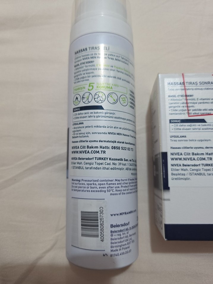 Nivea Men Hassas Tıraş Jeli ve Sonrası Balsam - Görsel 3