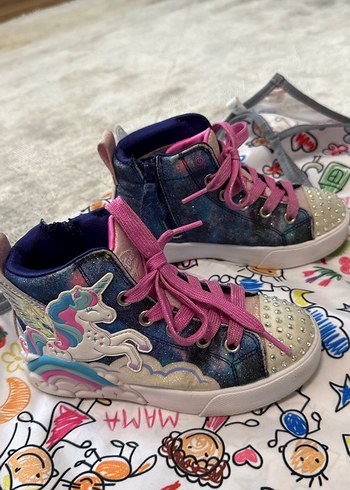28 Beden Skechers Kız Çocuk unicorn neaker