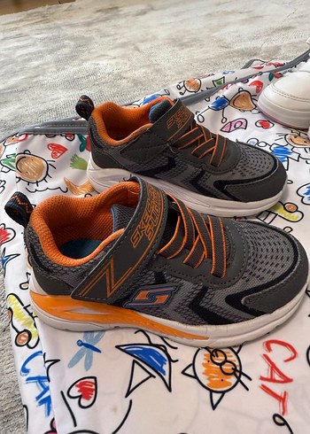 Skechers Erkek Çocuk Spor Ayakkabı Cırtlı