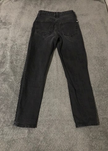 SİYAH MOM JEAN - Görsel 3