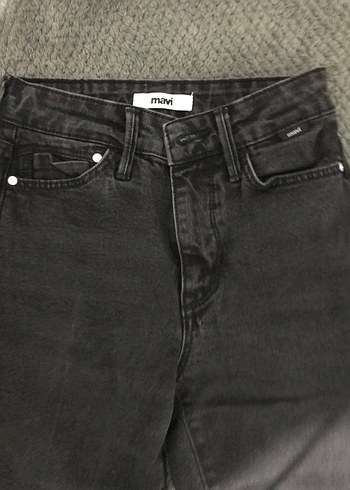 SİYAH MOM JEAN - Görsel 2