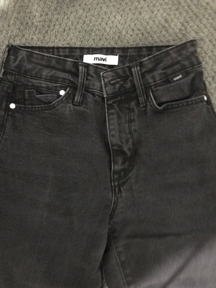 SİYAH MOM JEAN - Görsel 2