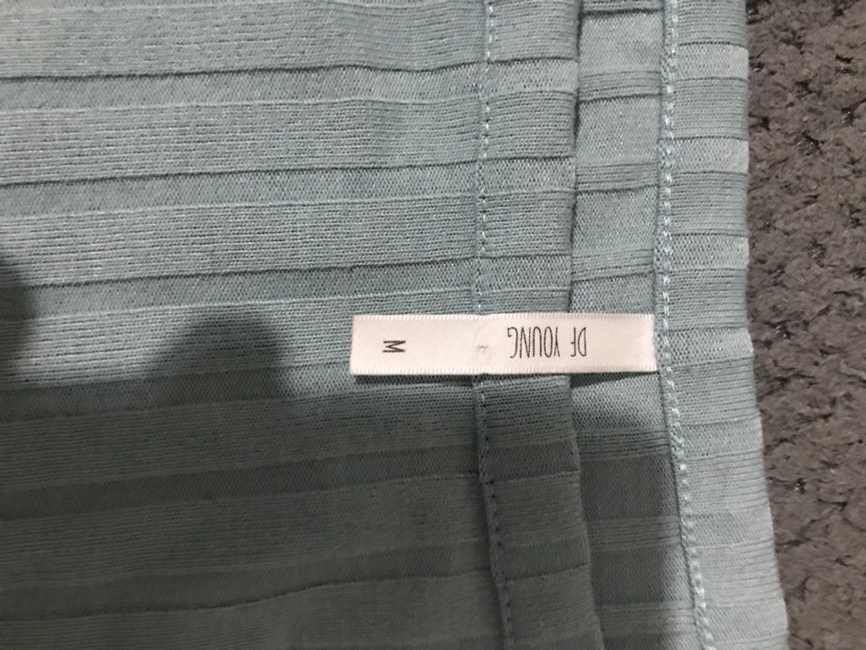 SU YEŞİLİ ASKILI DAR BLUZ - Görsel 2