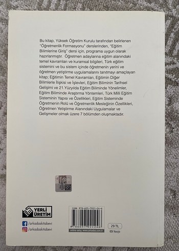  Eğitim bilimlerine giriş