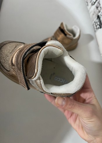 Kız Çocuk Altın Renkli Spor Ayakkabı - Görsel 8