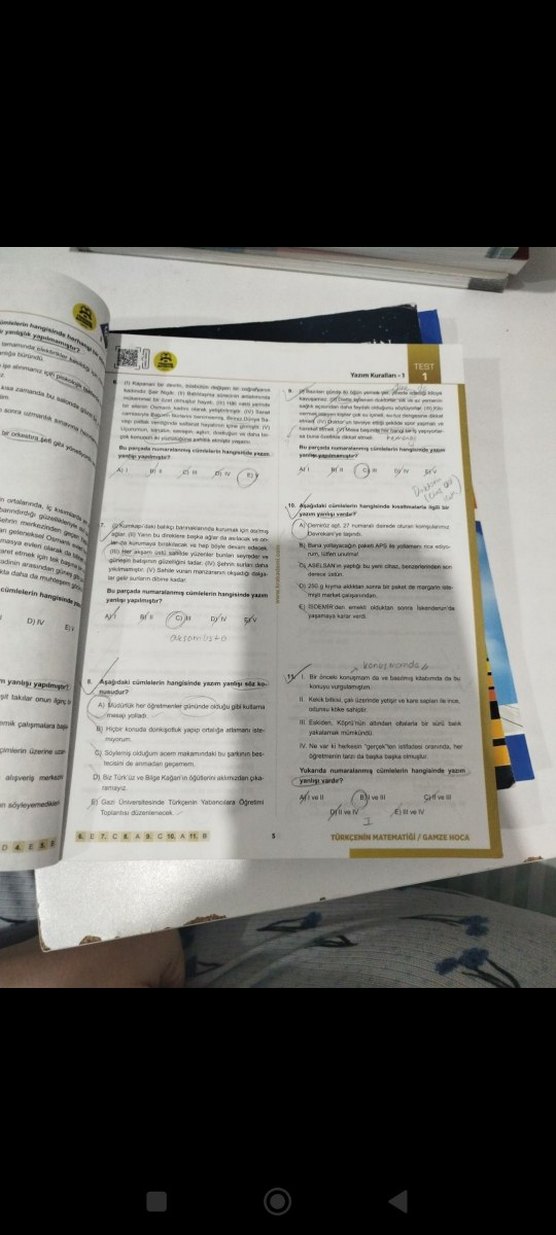 Türkçenin Matematiği Dil Bilgisi Soru Bankası - Görsel 3