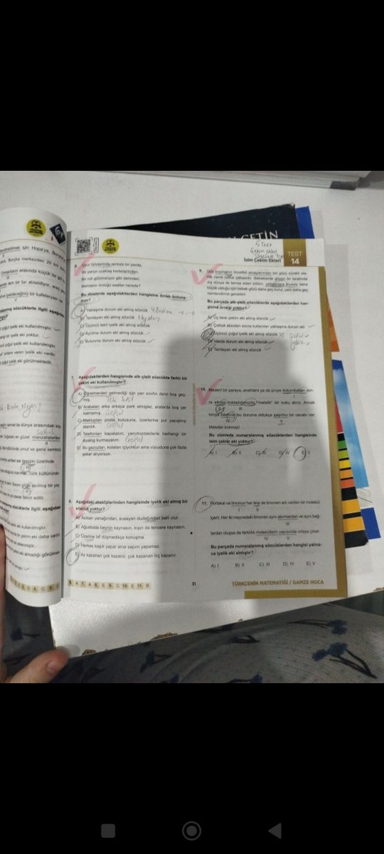 Türkçenin Matematiği Dil Bilgisi Soru Bankası - Görsel 5