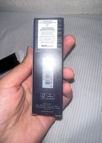 Dior forever skın perfect 3N rengi fondoten