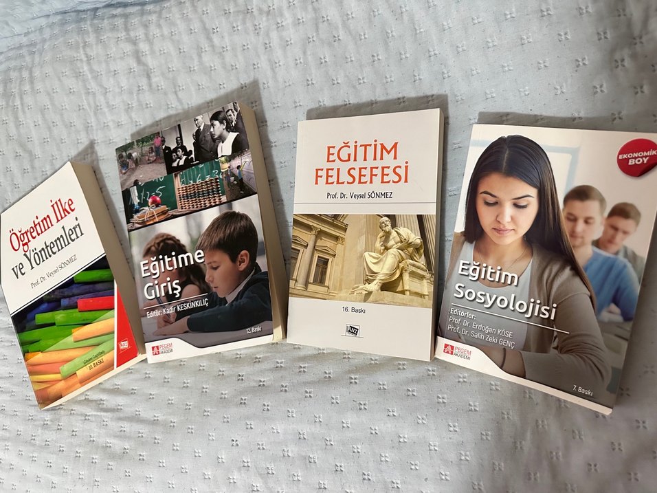 Eğitime Giriş, Eğitim Sosyolojisi, Eğitim Felsefesi... - Görsel 2